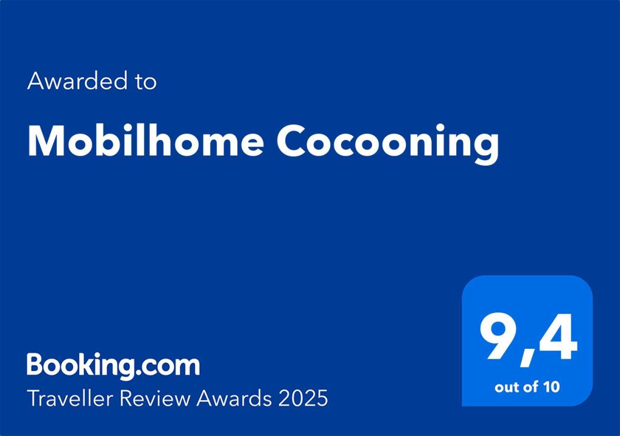 Mobilhome Cocooning Mimizan-Plage Exterior foto